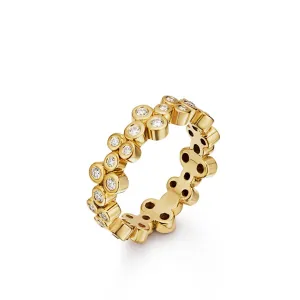 18K Trio Eternity Ring