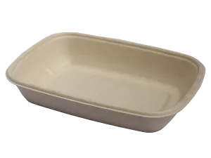 24oz Rectangular Fiber Container