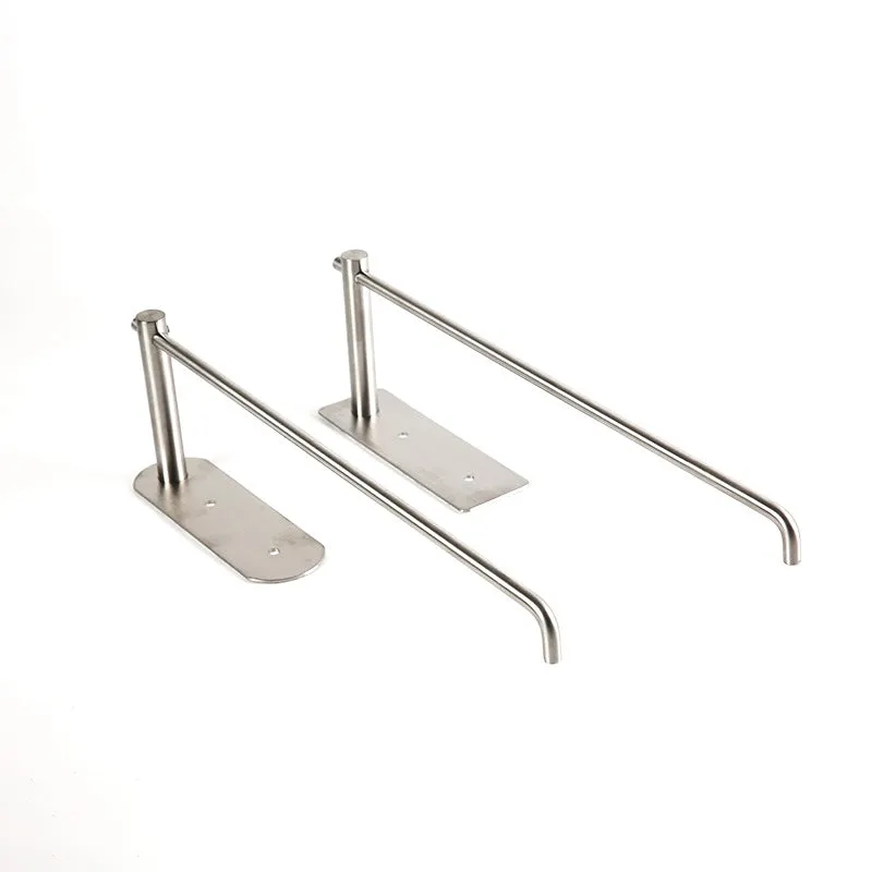 304 Stainless Steel Toilet Paper Holder Solid Strip Roll Stand Punch-Free Kitchen Paper Holder