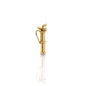 9ct Yellow Gold Small Golf Clubs Charm