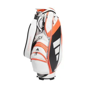 ADIDAS 9.5" Tour Cart Bag (White/Red/Black)