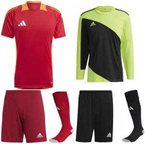 ADIDAS TIRO 24 COMPETITION KIT BUNDLE RED