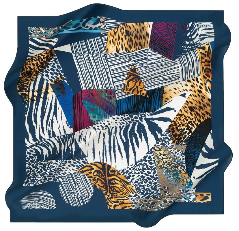 Aker Maldives Stunning Silk Scarf No. 21