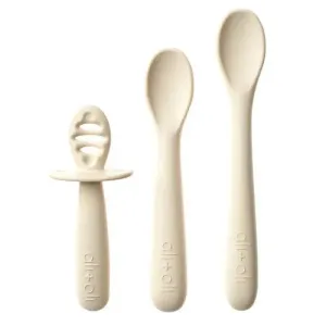 Ali   Oli - 3Pk Multi Stage Spoon Set For Baby, Coco