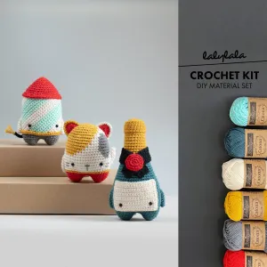 Amigurumi Crochet Kit . New Year's Eve