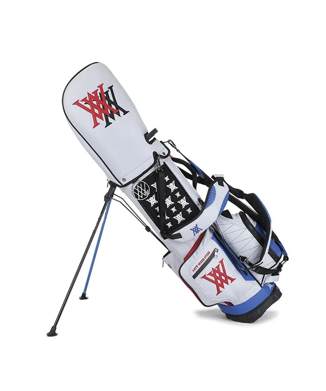 ANEW Golf: Double Logo Stand Bag - White