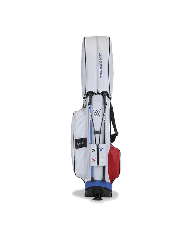 ANEW Golf: Double Logo Stand Bag - White