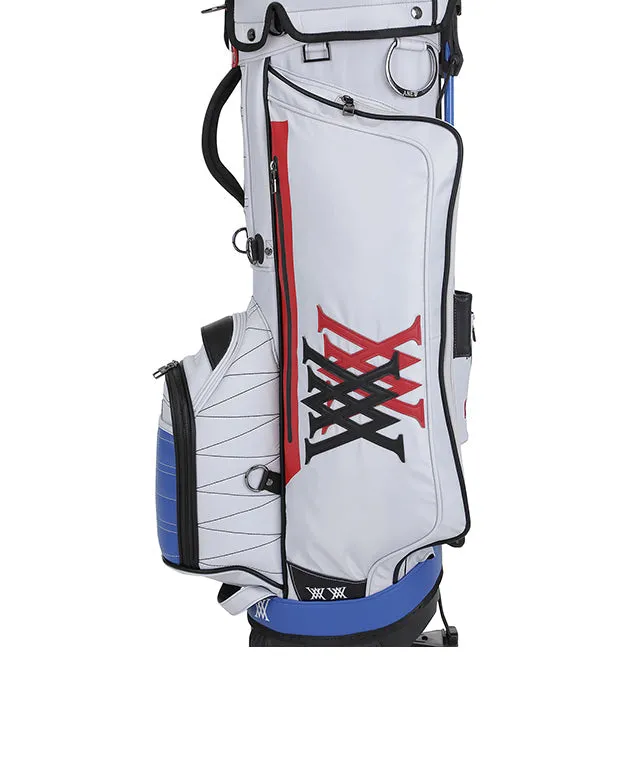 ANEW Golf: Double Logo Stand Bag - White