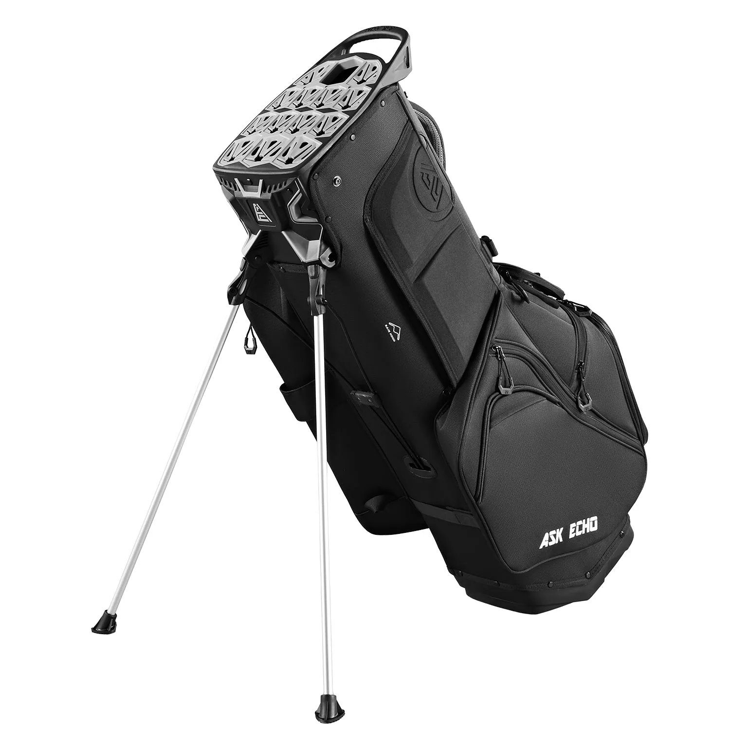 Ask Echo 2025 ST-LOCK Mecha 14 Way Dividers Soundless Stand Bag / Black