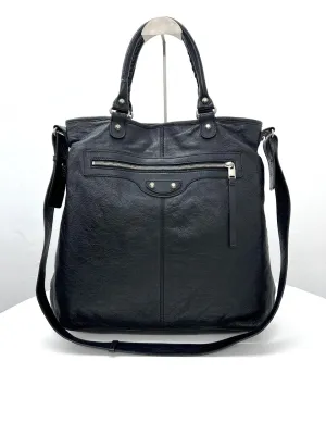 Balenciaga 2-way bag Black Classic Smart Leather Tote Bag