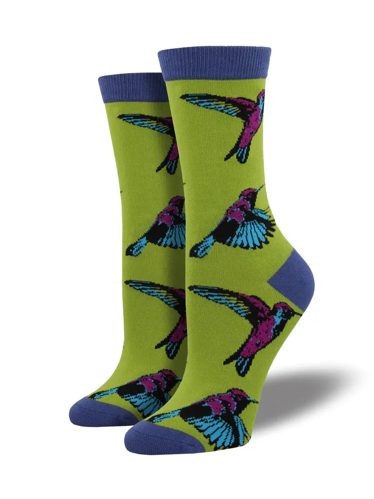 Bamboo Hummingbird Socks