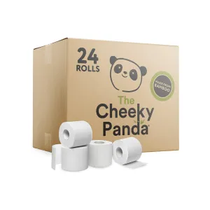 Bamboo Toilet Paper | 24 Rolls | Eco Friendly