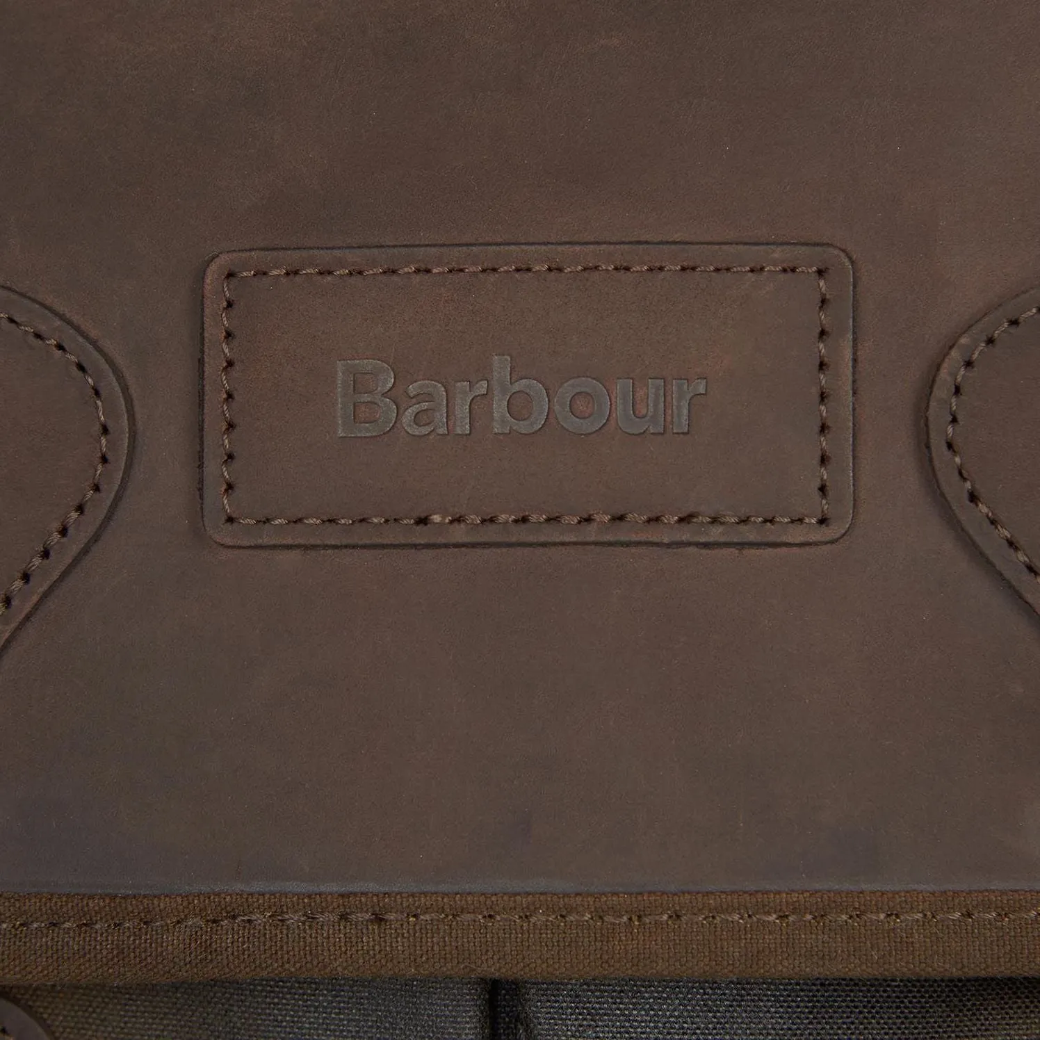 Barbour Tarras man bag in Olive wax leather UBA0003OL71