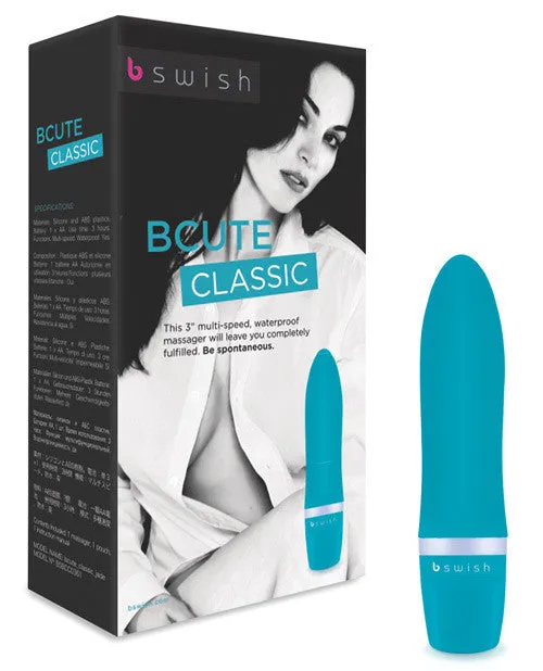 Bcute Classic Silicone Massager Waterproof - Jade