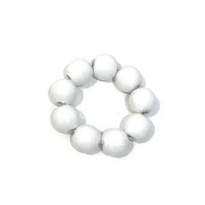 Bead Ring - White