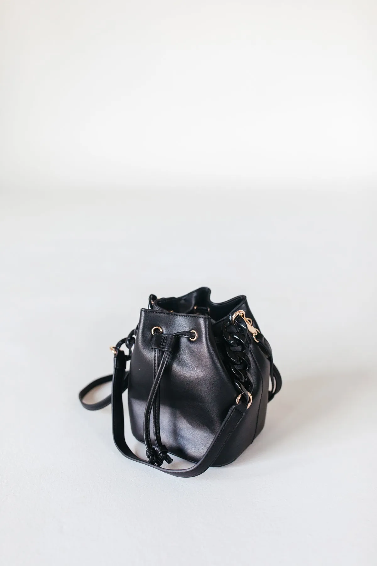 Becca Black Bucket Bag