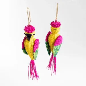 Belart Earrings: Guacamaya