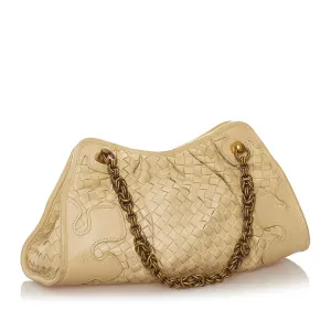 Bottega Veneta Intrecciato Leather Shoulder Bag (SHG-28138)