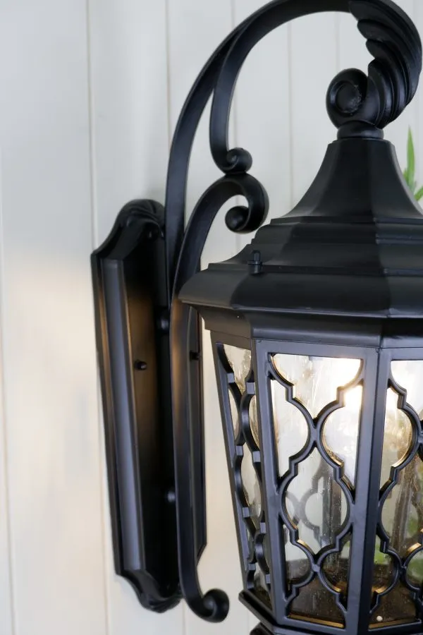 Brinley 35 Black Exterior Coach Light