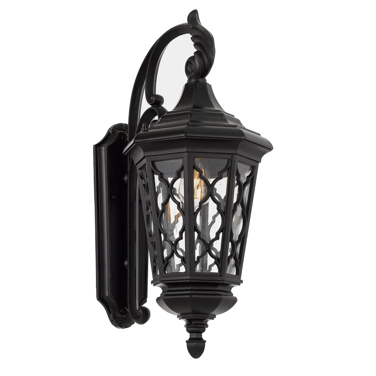 Brinley 35 Black Exterior Coach Light