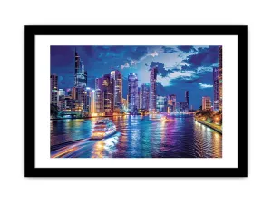 Brisbane River Print - Stunning Wall Art with Premium Frame