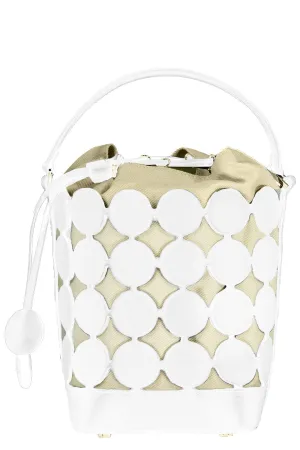 Bulles Bucket Bag -White