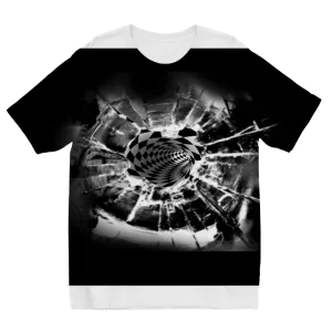 bullethole Sublimation Kids T-Shirt