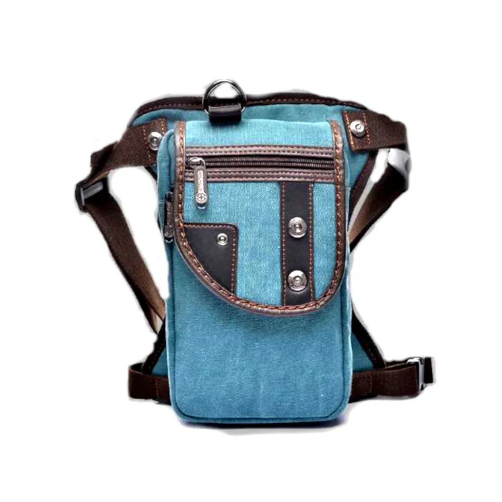 Canvas Hip Pouch - Teal