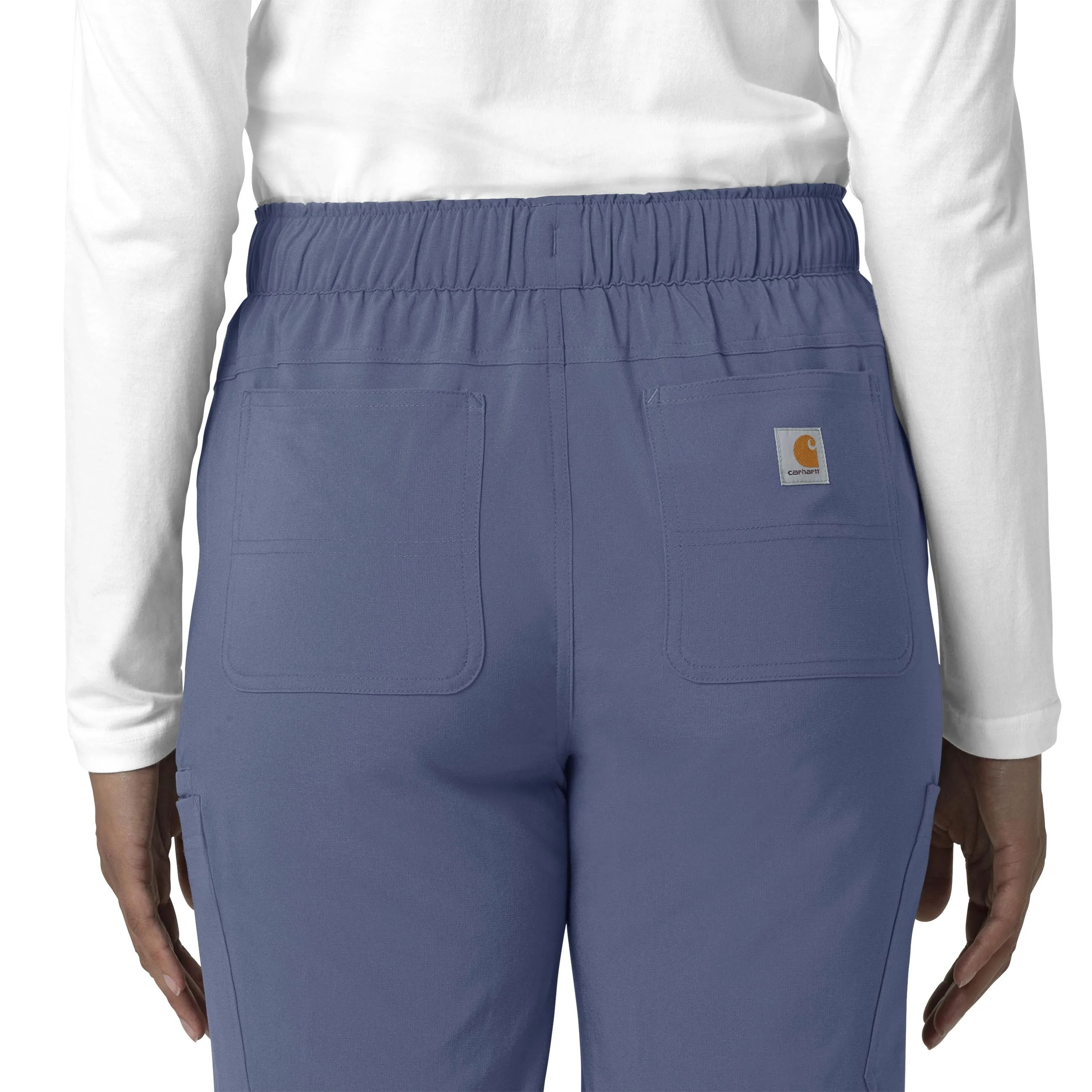 Carhartt Force Cross-Flex Women's Straight Leg Cargo Scrub Pant - Riverside