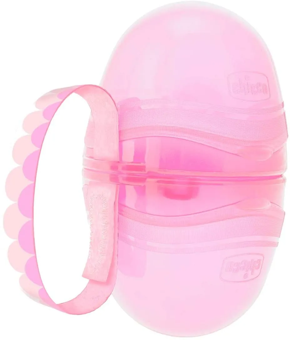 CHICCO - DOUBLE SOOTHER HOLDER PINK