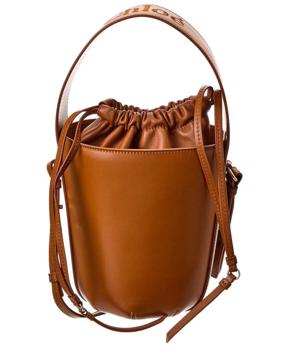 Chloé Sense Leather Bucket Bag