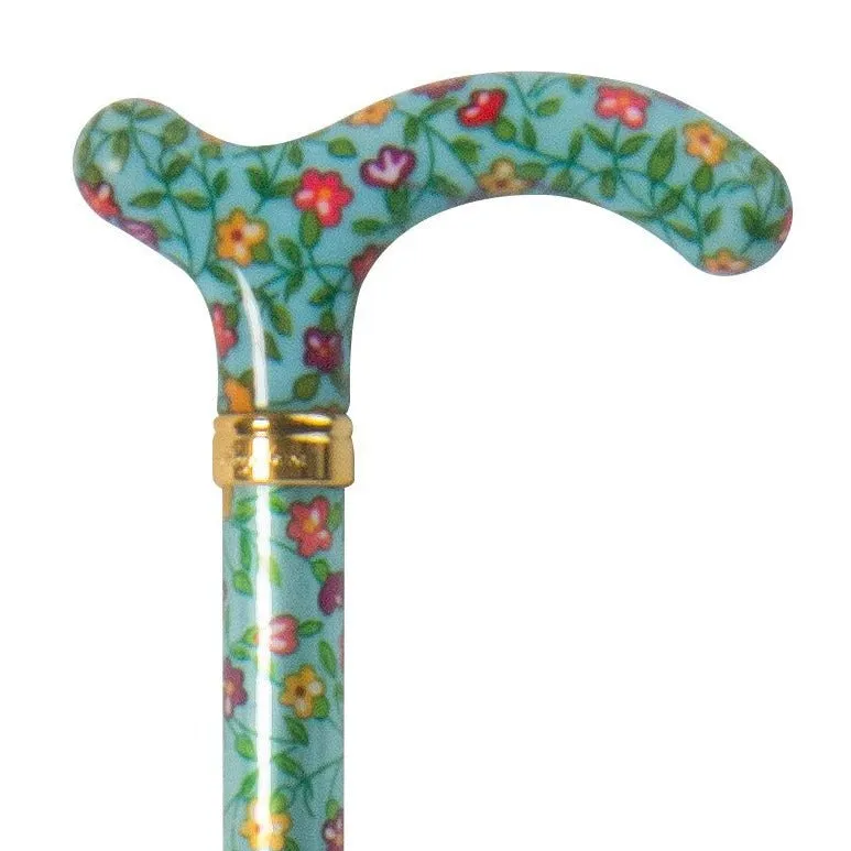 Classic Canes Slimline Extending Chelsea Cane Peppermint Floral