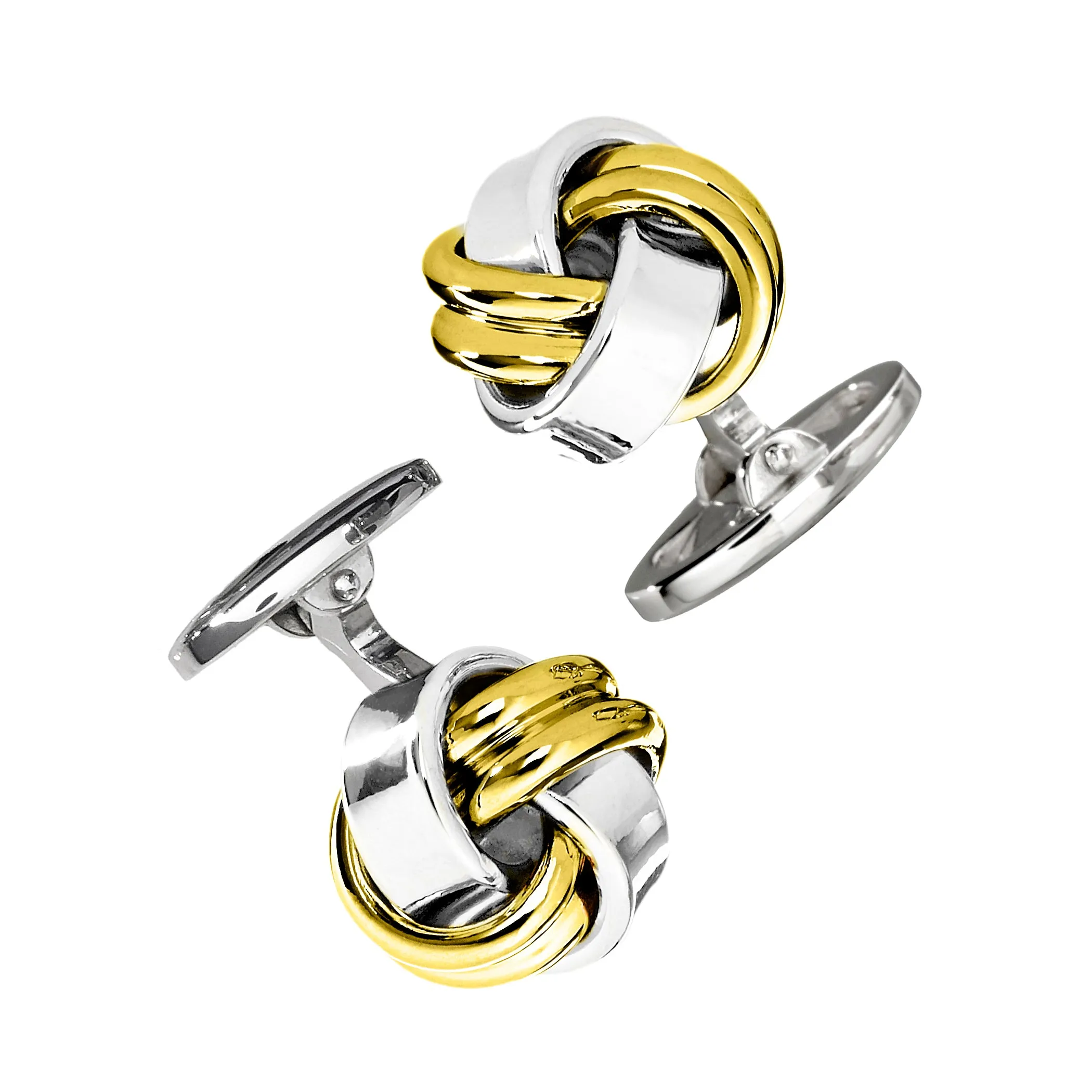 Classic Knot Sterling Cufflinks