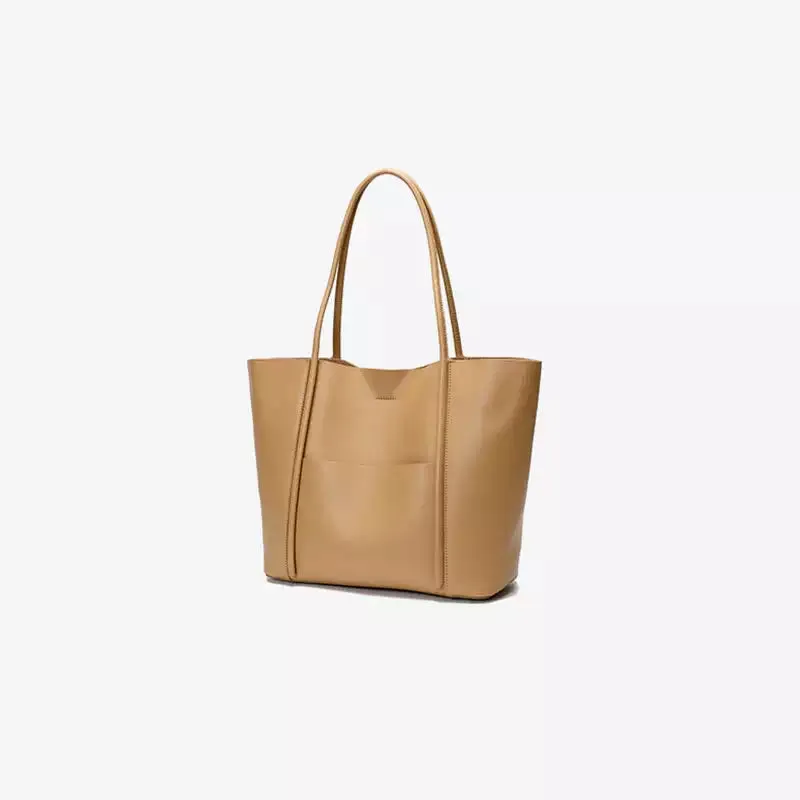 Classic Leather Tote Bag