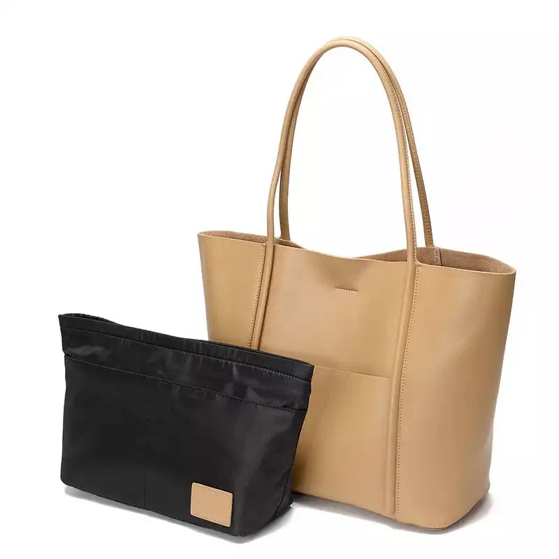 Classic Leather Tote Bag