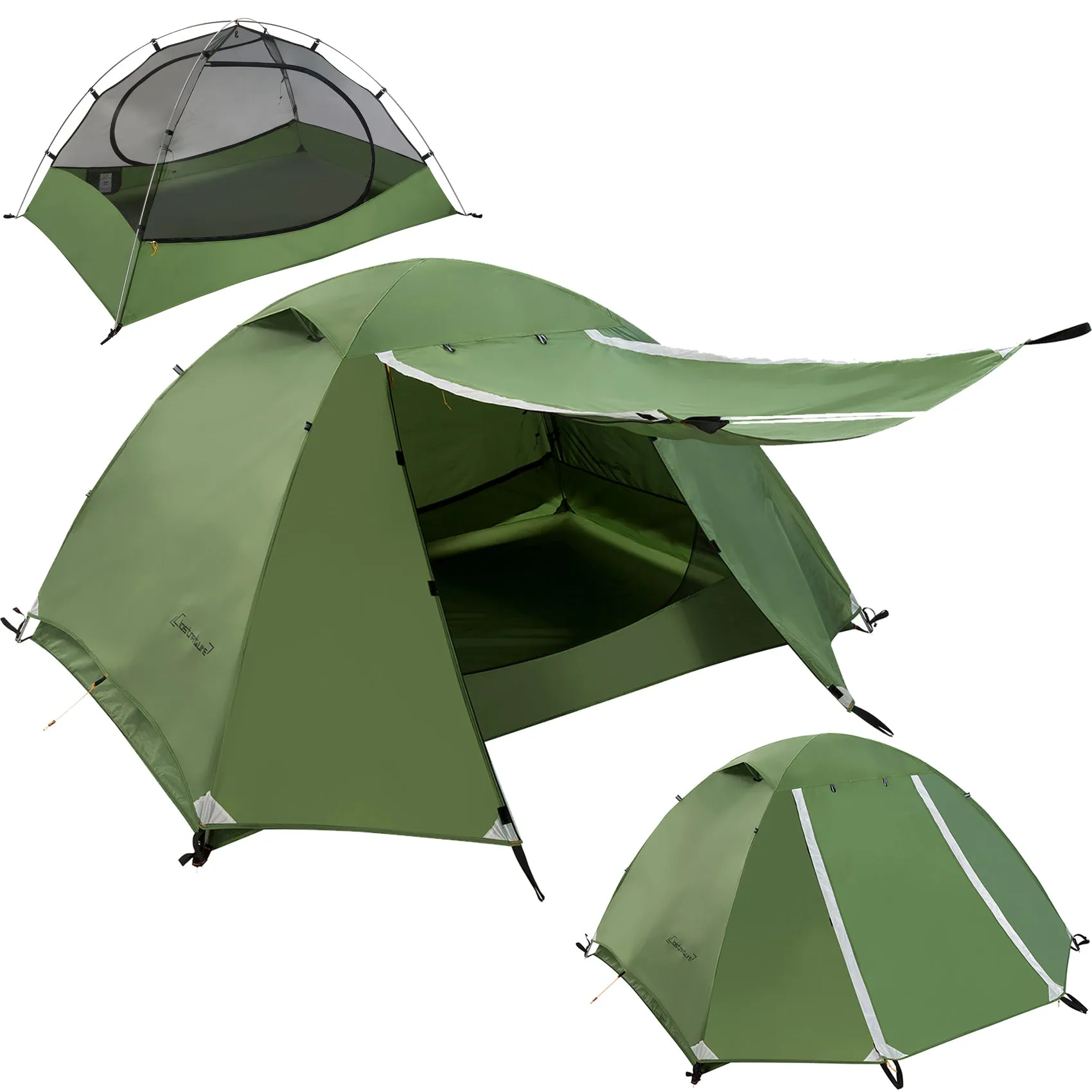 Clostnature 4 Person Tent's Storage Bag--Green