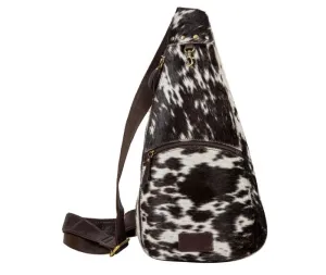 Cullom Trail Hair-on Hide Bucket Sling Bag