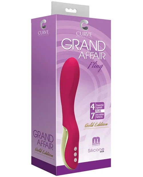 Curve Novelties Grand Affair Fling - Rose