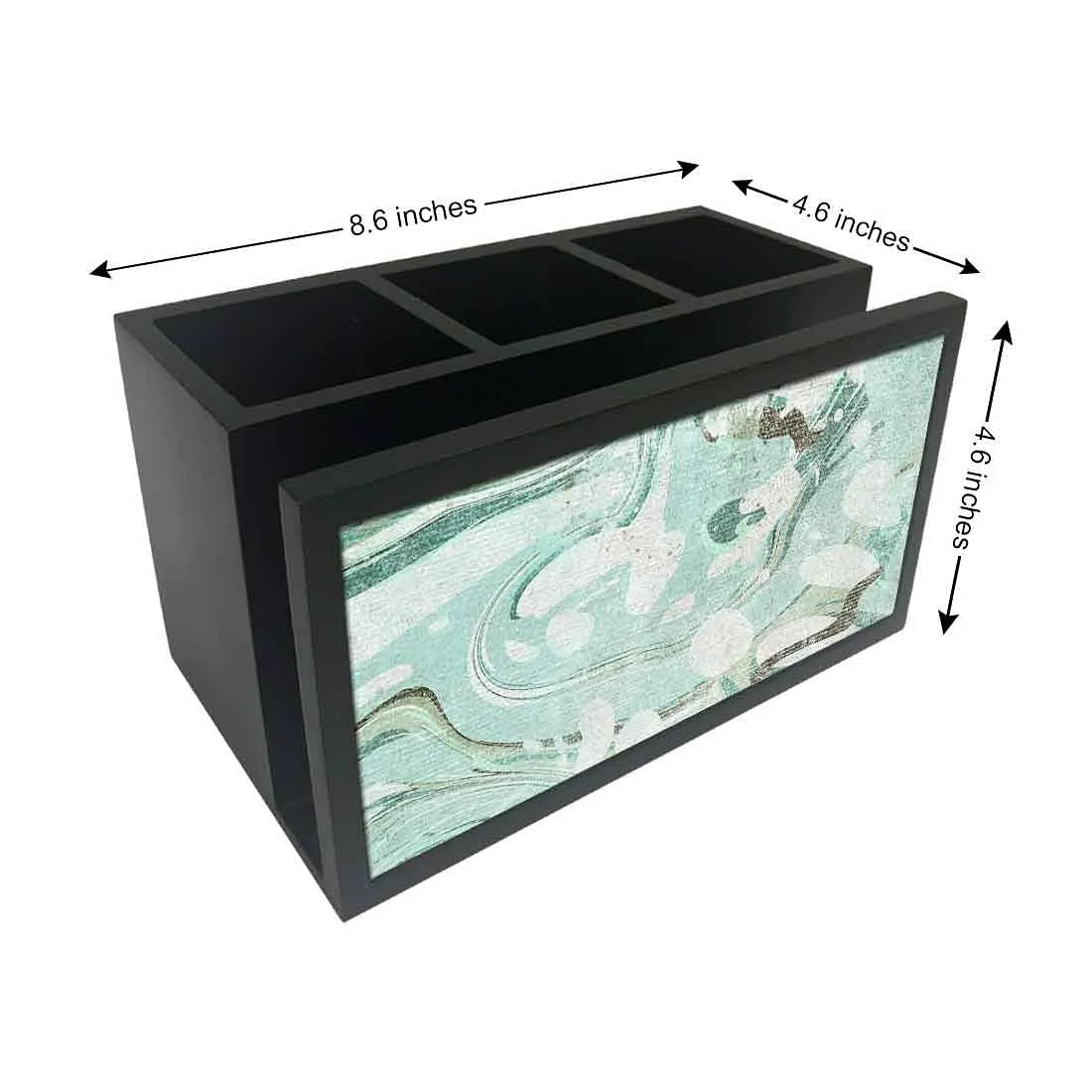 Cutlery Tissue Holder Napkin Stand -  Green Marble