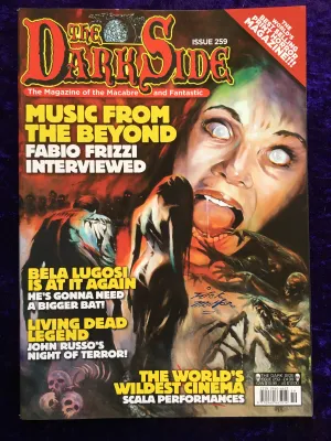 Darkside Magazine Back Issue 259 Signed by Cover Artist Rick Melton