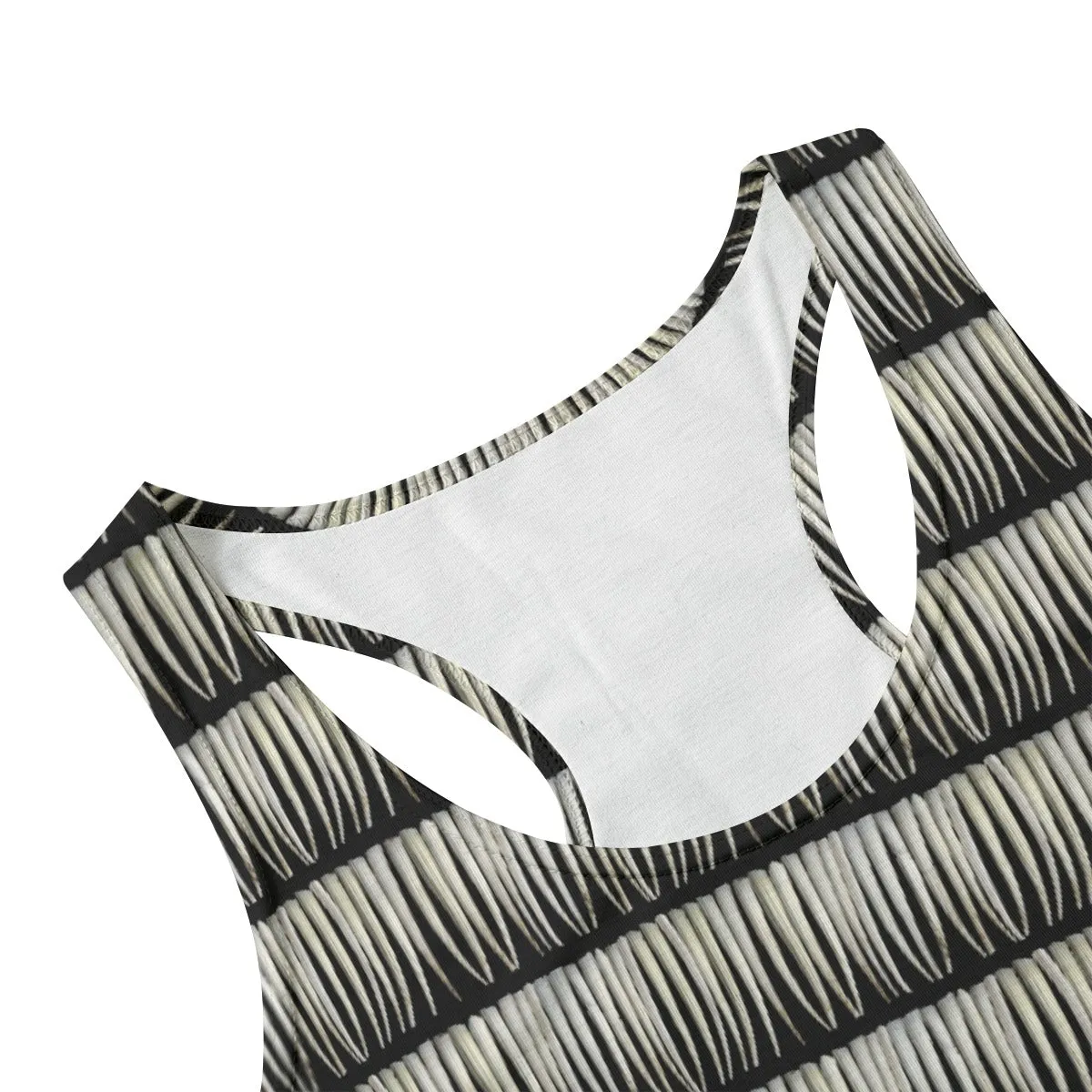 Dentalium on Black Eco-friendly Eco-friendly Women's Tank Top