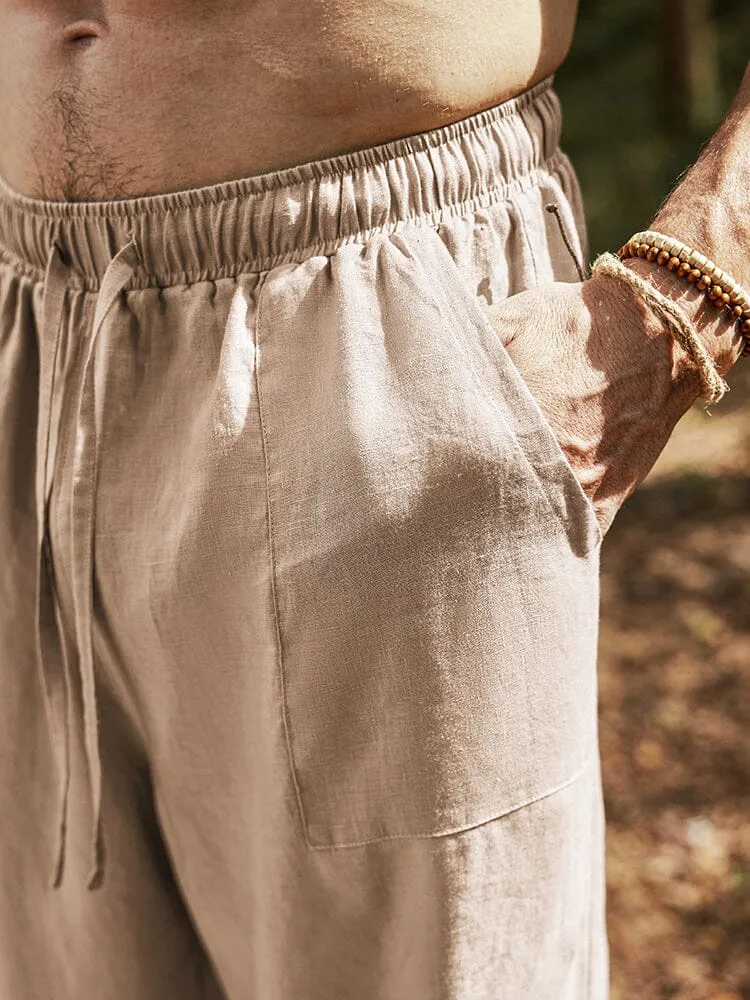 Eco-friendly 100% Linen Pants