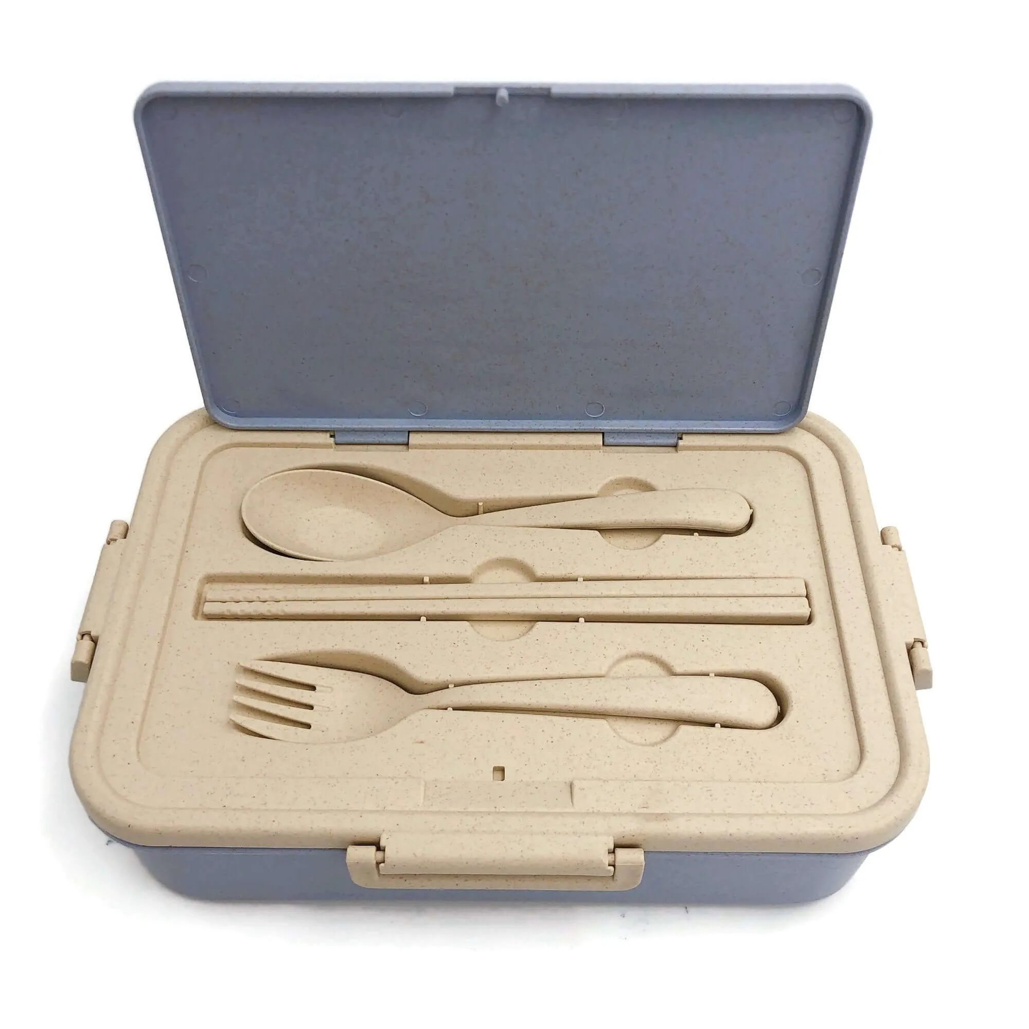 Eco-Friendly Lunch Box with Cutlery