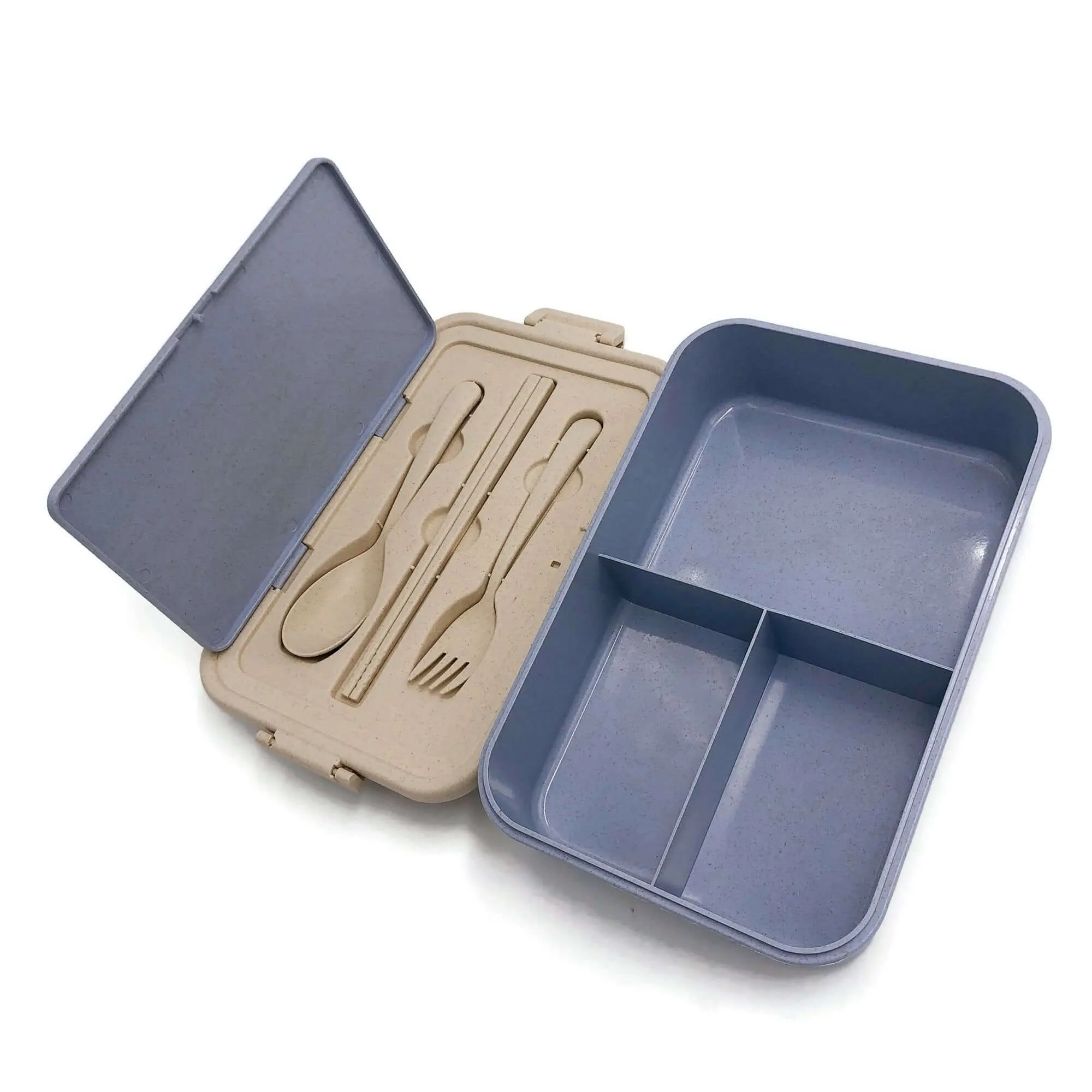 Eco-Friendly Lunch Box with Cutlery