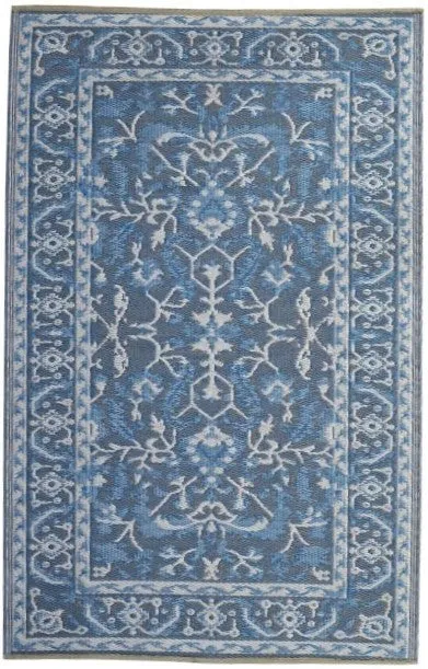 Eco Friendly Outdoor Rug - Nain Blue