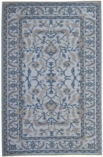 Eco Friendly Outdoor Rug - Nain Blue