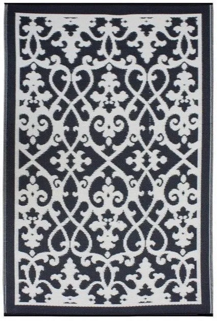 Eco Friendly Outdoor Rug - Venice Black