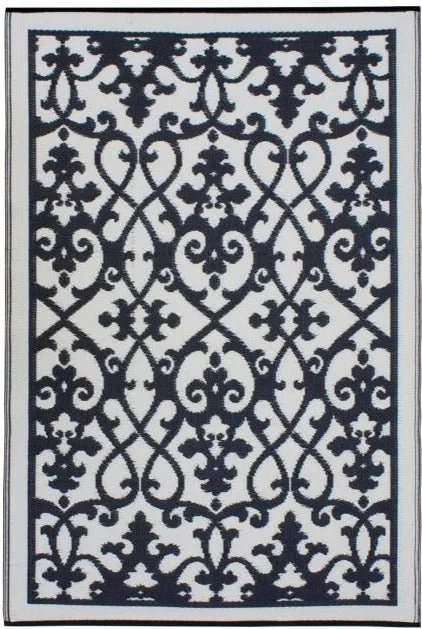 Eco Friendly Outdoor Rug - Venice Black