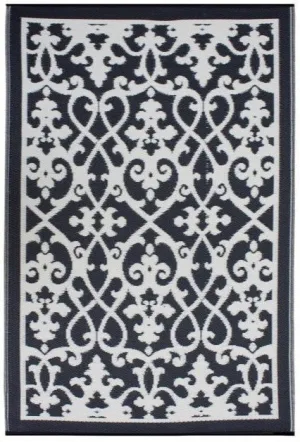 Eco Friendly Outdoor Rug - Venice Black