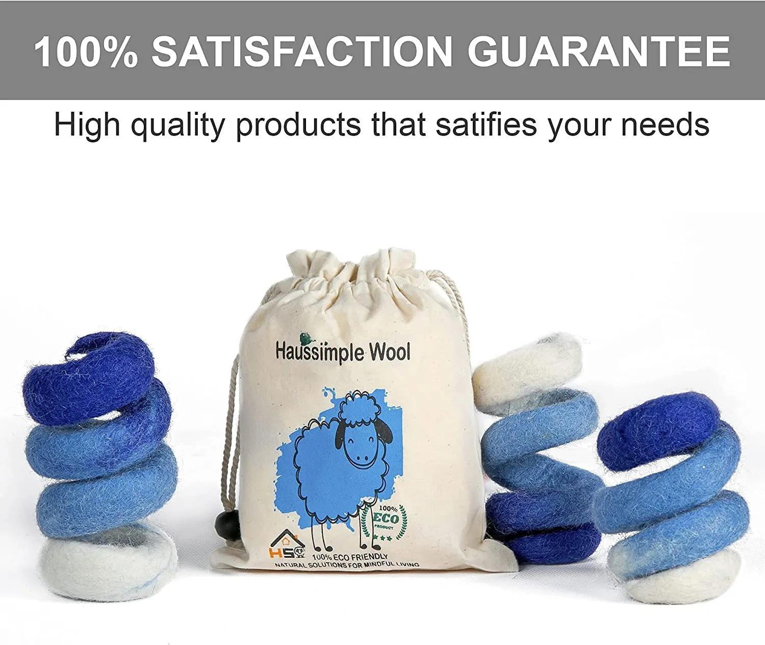 Eco Friendly Wool Pet Toys